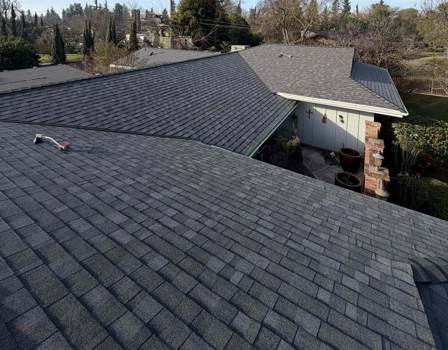 New shingle roof · Fresno